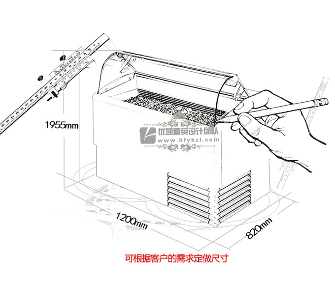 BQ-I型冰淇淋展示柜（暢銷產(chǎn)品）