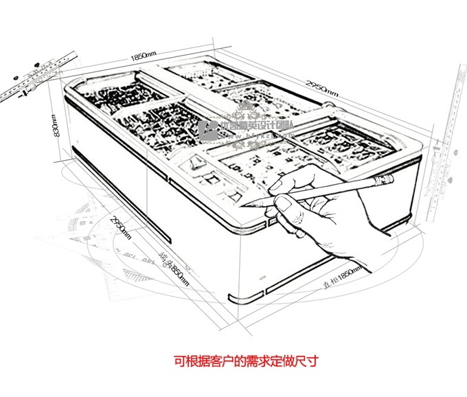 【產(chǎn)品名稱】：DG-B型組合島柜（廠長(zhǎng)推薦）