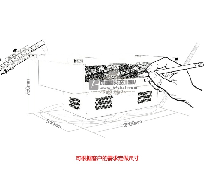 HA-B型視窗海鮮島柜（暢銷產(chǎn)品）