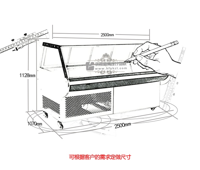 LZG08系列柜臺式冷藏熟食柜