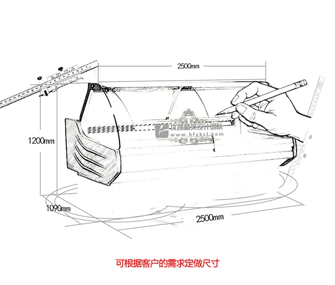 SS-H型前掀蓋熟食柜