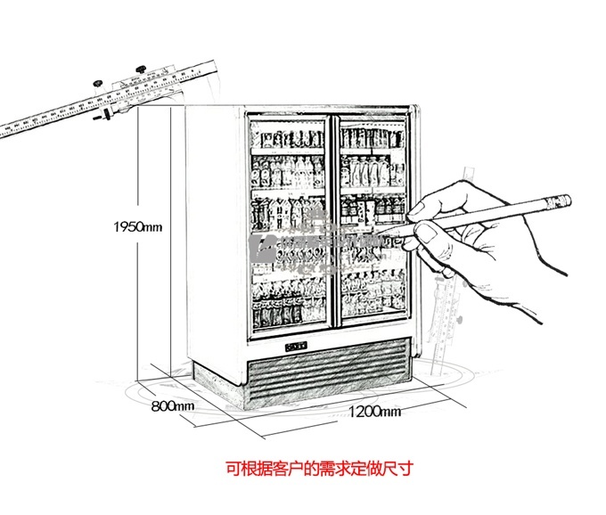 AK便利店冷柜（風(fēng)冷）