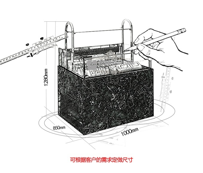 單面開放式冷藏展示柜E