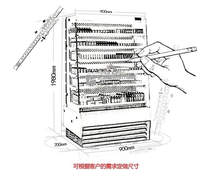 LF-BA型便利店風(fēng)幕