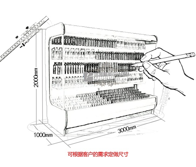 LF-P型風(fēng)幕柜