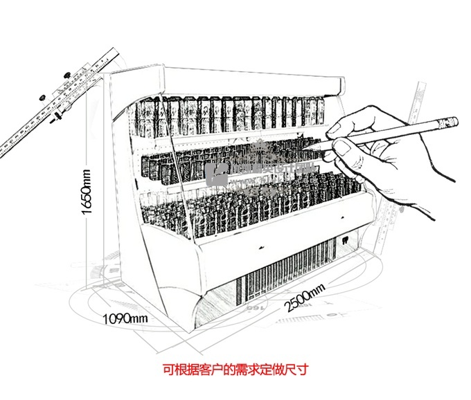 LF-R型風(fēng)幕柜